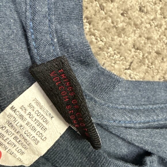 Volcom T-Shirt Men’s Blue Short Sleeve Size Large - Picture 8 of 11